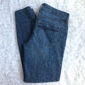 pattern EDDIE BAUER SKINNY ANKLE JEAN size 2